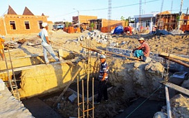 Việc xây nhà khu tái định cư Khánh Hòa gặp nhiều khó khăn